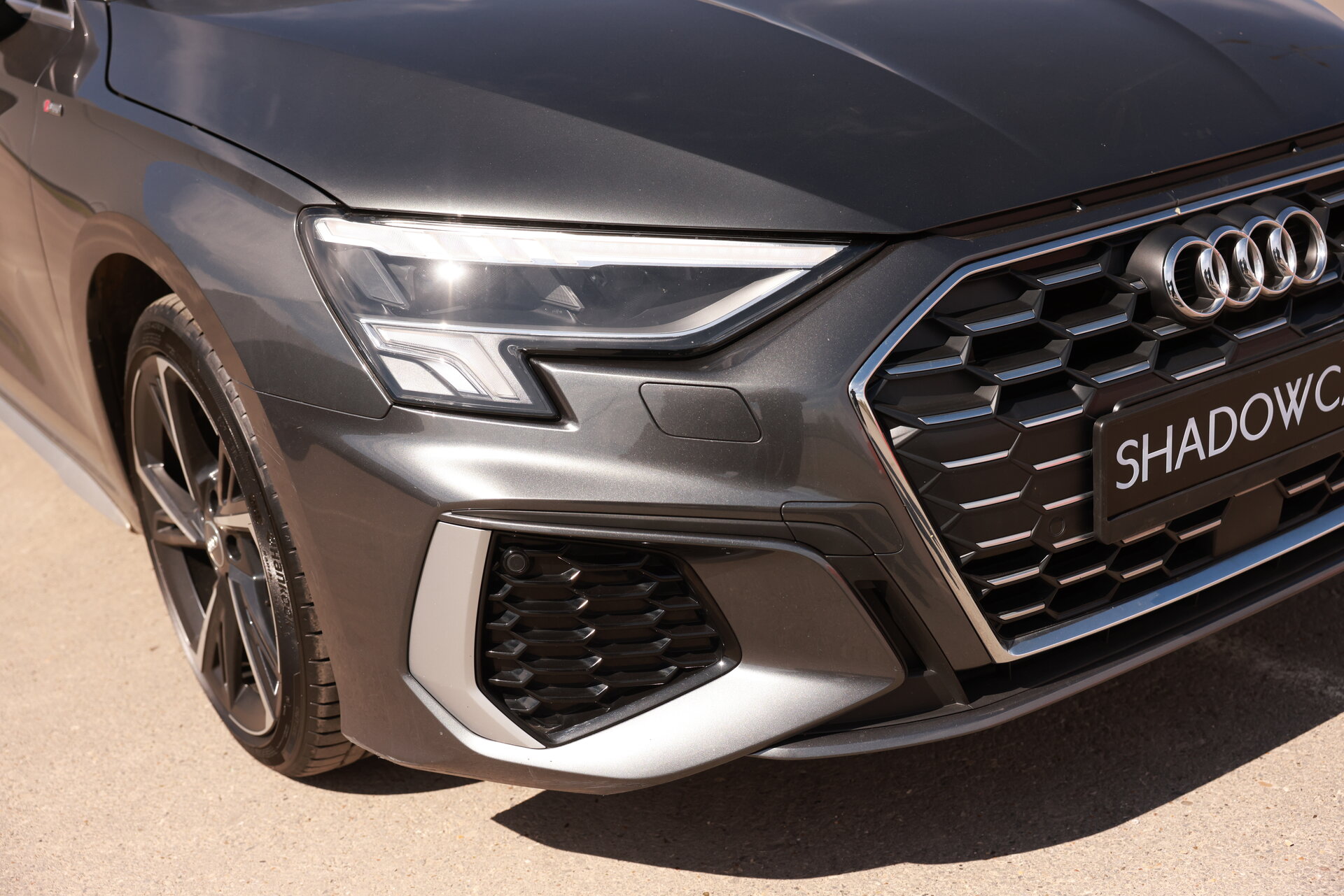 Audi A3 — решётка и фара