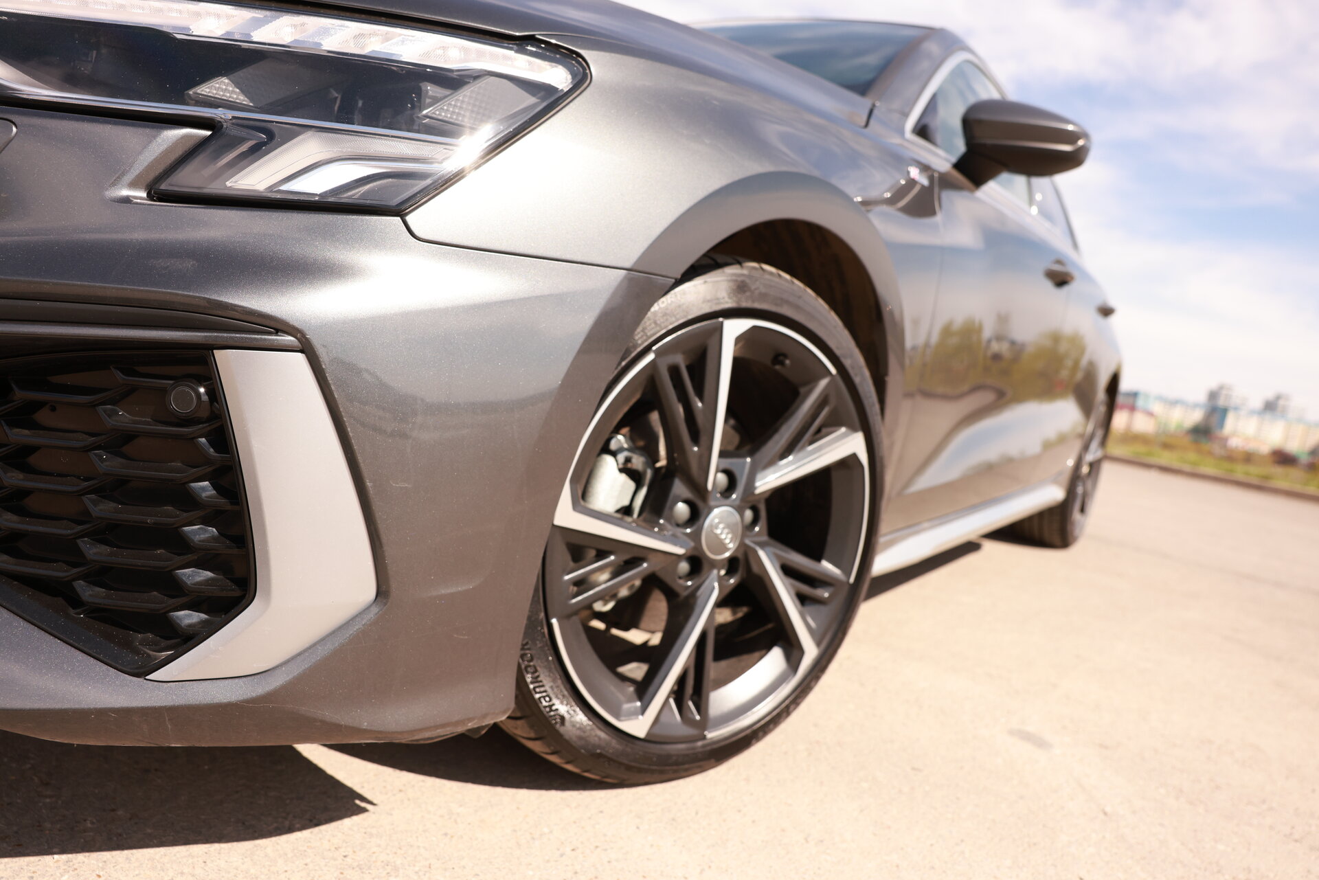 Audi A3 — диск и бампер