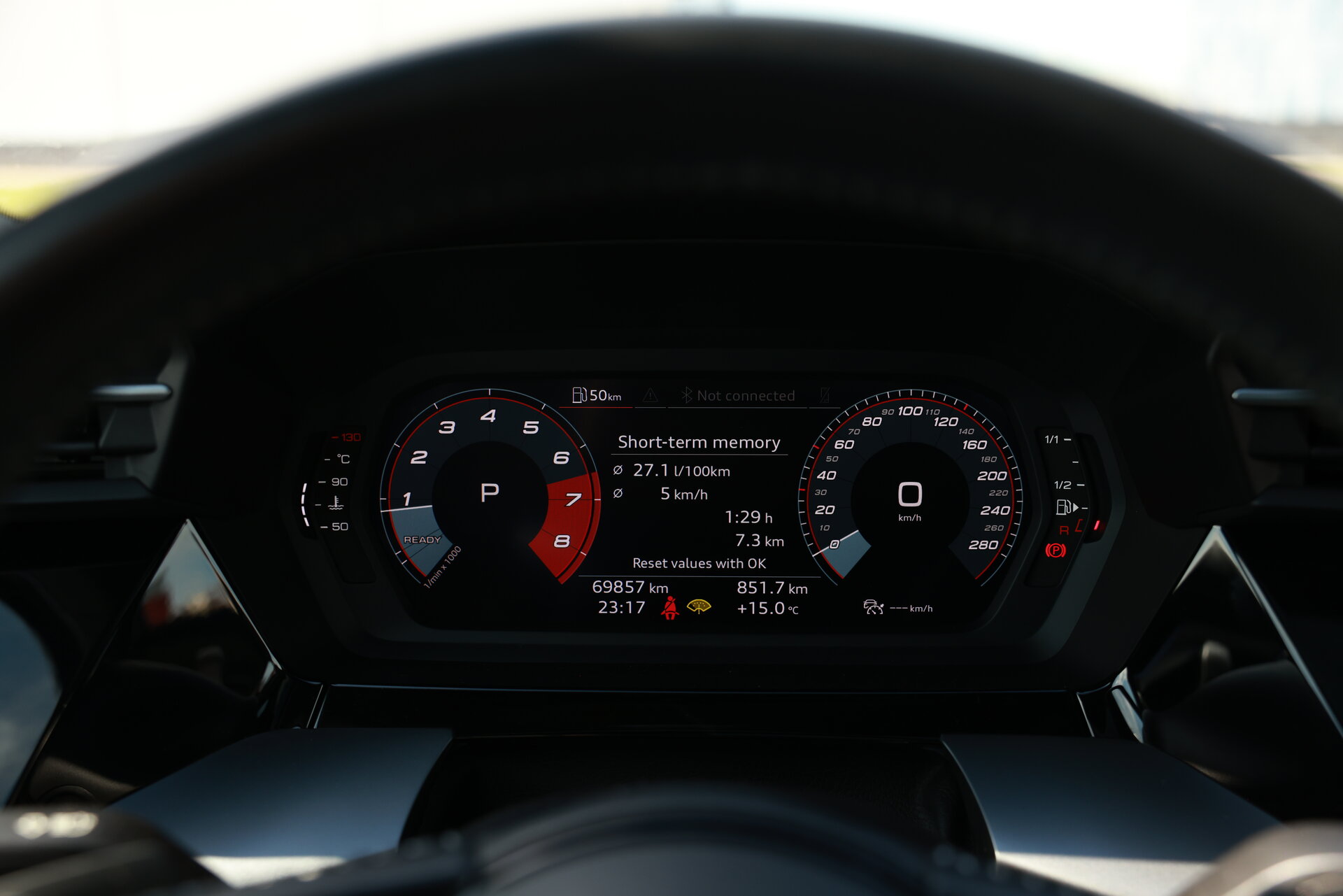 Audi A3 — Virtual Cockpit 12.3"
